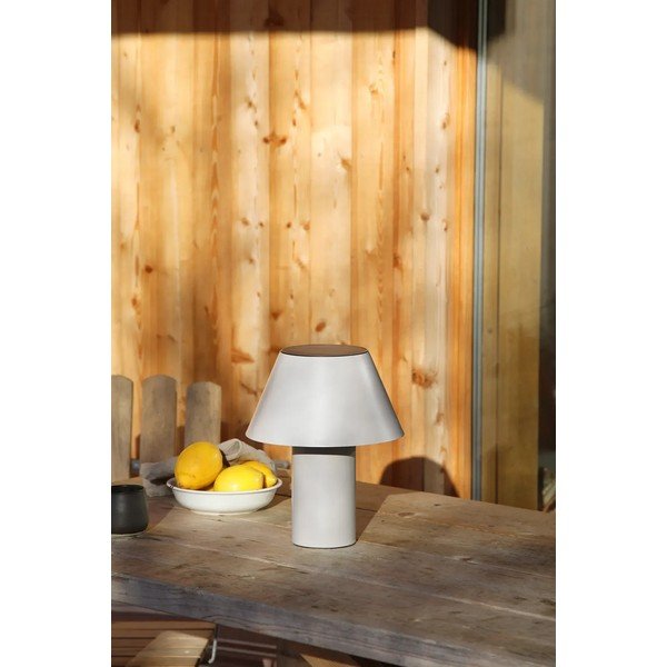 Stalinis lauko šviestuvas LED su pritemdymo funkcija saulės baterijos/USB ø 25 cm Vivo – Markslöjd-image-1