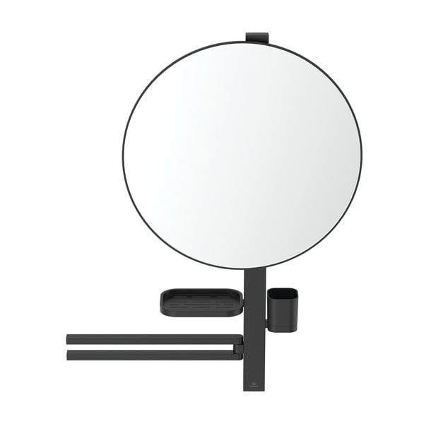 Sieninis veidrodis su lentyna/su laikikliu ø 51 cm ALU+ – Ideal Standard