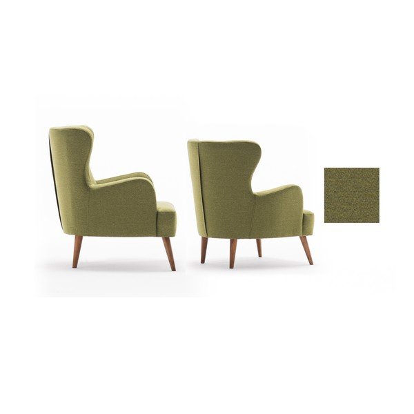 Žalias krėslas Balcab Home Jane-image-2