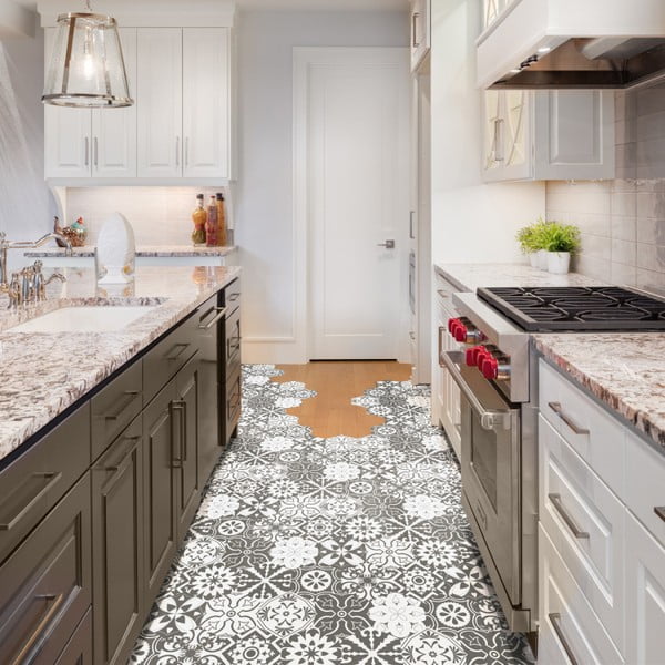 10 grindų lipdukų rinkinys Ambiance Rosito, 20 x 18 cm-image-1