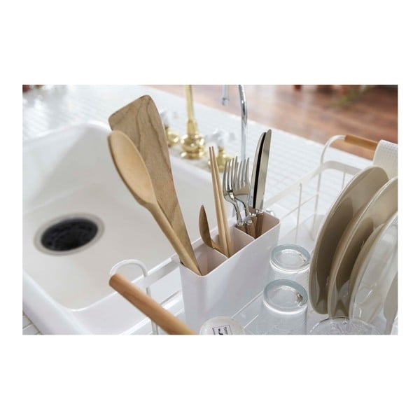 Nulašėjimo padėklas su buko medienos detalėmis YAMAZAKI Tosca-image-2