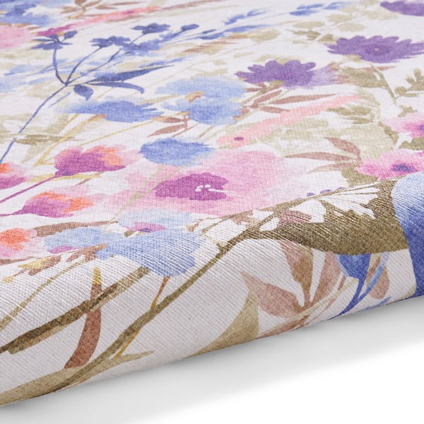 Skalbiamas kilimas violetinės spalvos 61x170 cm Country Floral – Catherine Lansfield-image-3