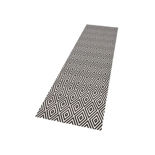 Juodai baltas lauko kilimas NORTHRUGS Karo, 80 x 200 cm-image-4