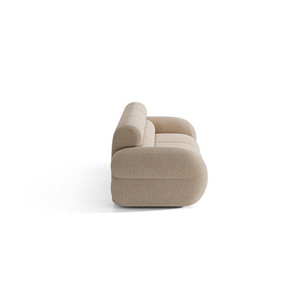 Smėlio spalvos sofa iš šenilinio audinio 305 cm Neo – Micadoni -image-2