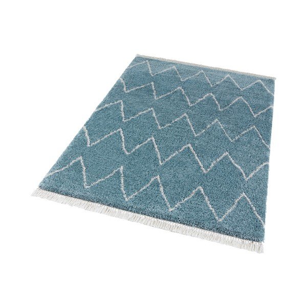 Mėlynas kilimas Mint Rugs Rotonno, 80 x 150 cm-image-2