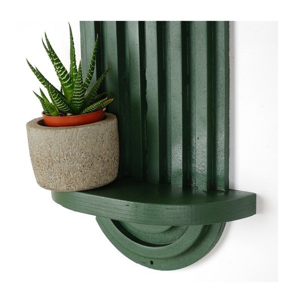 Sieninė lentyna žalios spalvos 20 cm Raf – Kalune Design-image-2