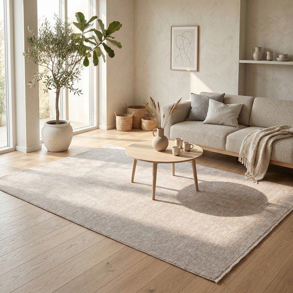 Kreminės spalvos kilimas 160x230 cm Puro – ESTE-image-1
