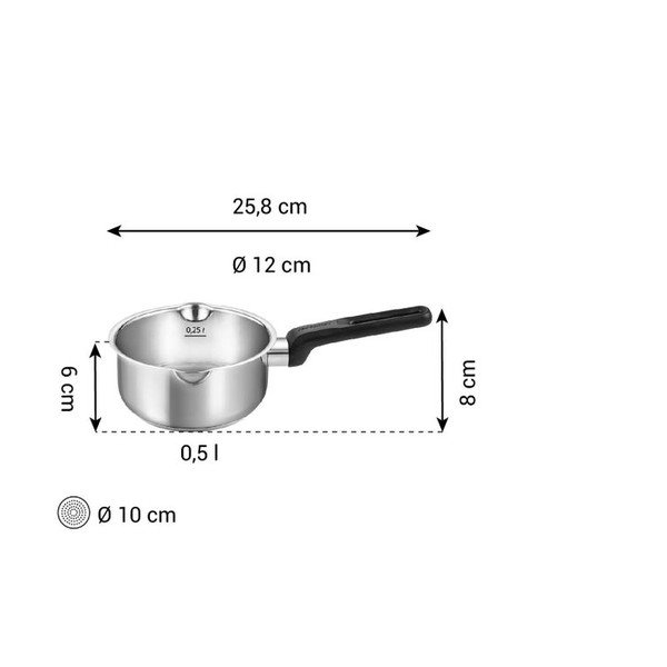 Prikaistuvis iš nerūdijančio plieno tinka indukcinei viryklei 500 ml Brava – Tescoma-image-3