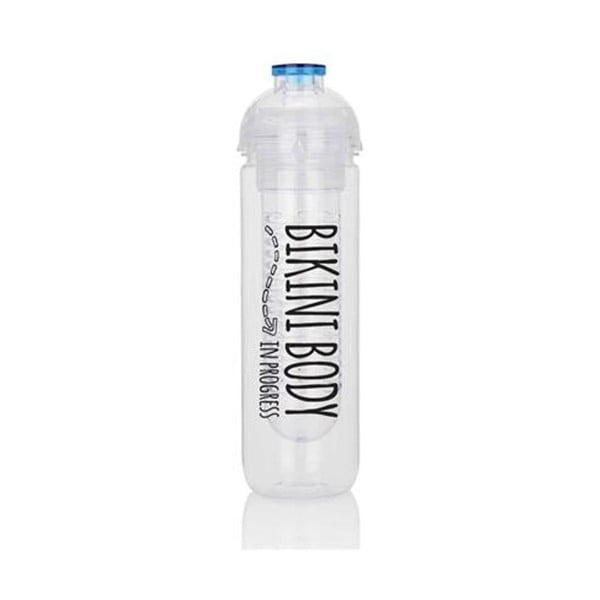 Motyvuojantis buteliukas su vaisių sieteliu XD Design Bikini Body, 500 ml