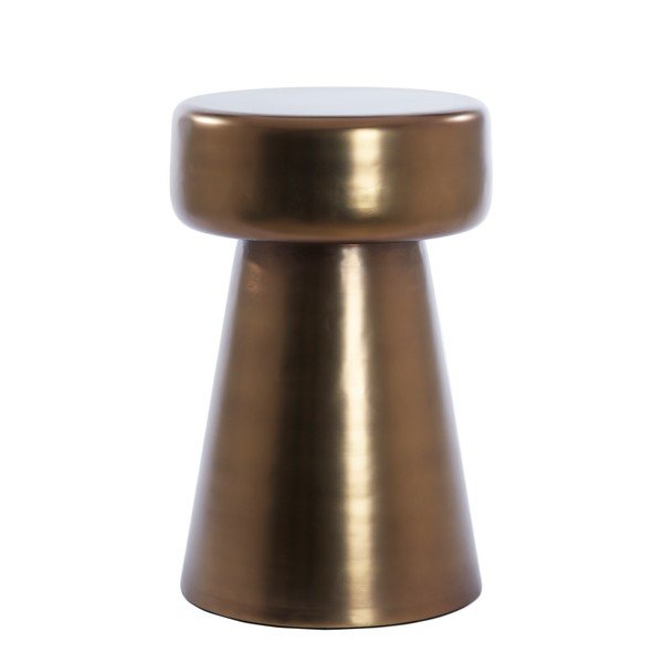 Iš metalo apvalios formos šoninis stalas ø 29 cm Dakwa – Light & Living