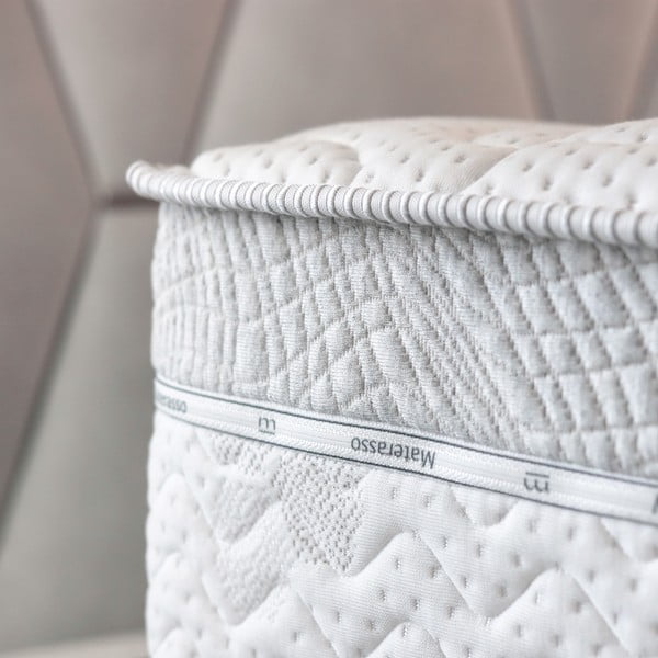 Vidutinio kietumo čiužinys su spyruoklėmis 140x200 cm Greengel Senior – Materasso-image-3