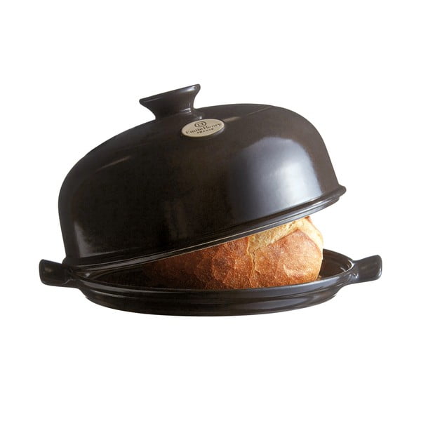 Pepřově černá kulatá forma na pečení chleba Emile Henry, ⌀ 28,5 cm-image-3