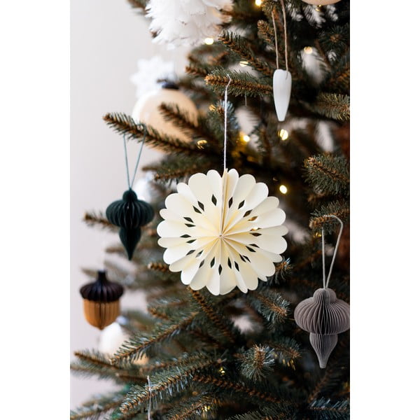 Iš popieriaus eglutės papuošimai 4 vnt. Milay – Bloomingville-image-3