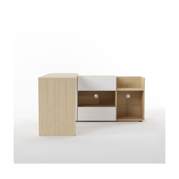 Rašomasis stalas su ąžuolo dekoro stalviršiu 48x159 cm Tango – TemaHome-image-4