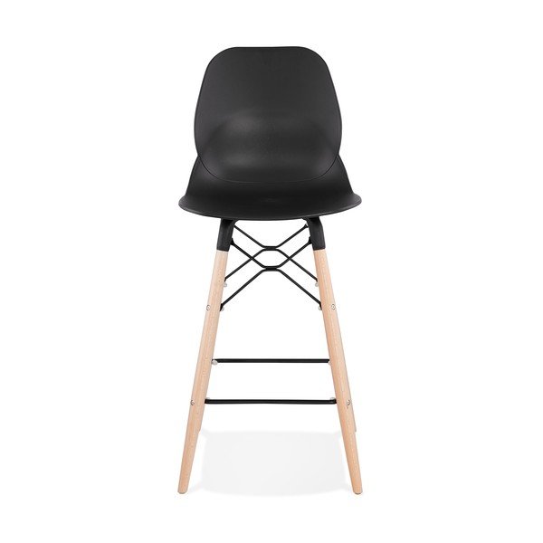 Juoda baro kėdė Kokoon Marcel Mini, sėdynės aukštis 68 cm-image-1