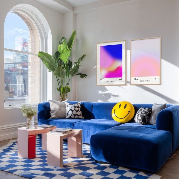 Spausdintas paveikslas su rėmeliu 50x70 cm Love Flow – Styler-image-2