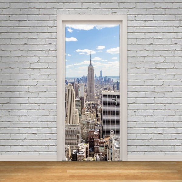 Lipnus lipdukas durims Ambiance New York View, 83 x 204 cm