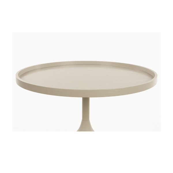 Smėlio spalvos apvalios formos kavos staliukas ø 69 cm Jason – Zuiver-image-3