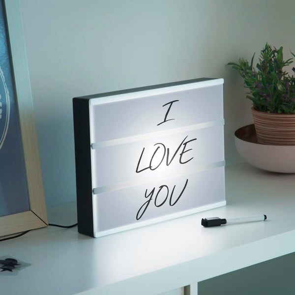 Šviečianti lenta su raidėmis ir pieštuku "InnovaGoods Cinema Box-image-1