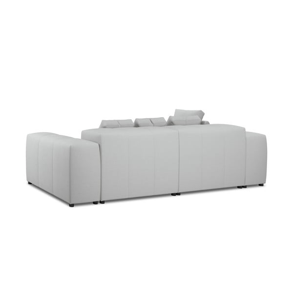Pilka kampinė sofa (kintama) Rome - Cosmopolitan Design-image-4