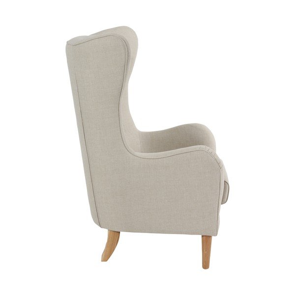 Smėlio spalvos krėslas Max Winzer Miriam Linen-image-3