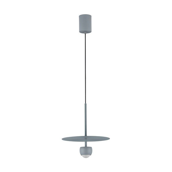 Pilkai mėlynos spalvos iš aliuminio kabantis šviestuvas LED ø 30 cm Edem – Nova Luce