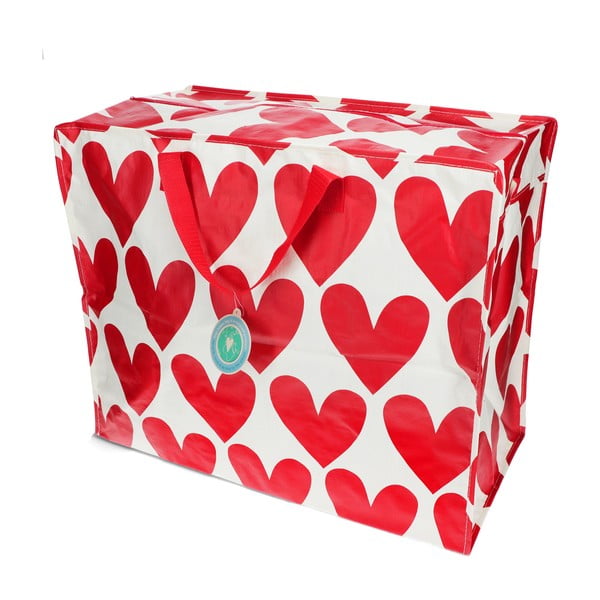 Iš perdirbto plastiko spintos daiktadėžė 58x28x48 cm Hearts – Rex London