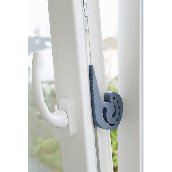 Pilkai mėlynas durų ir langų stabdis Wenko Multi-STOP®-image-1