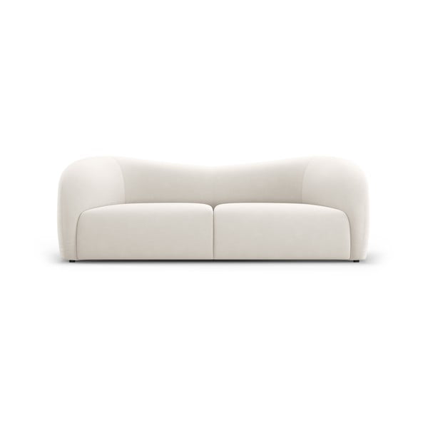 Sofa iš velveto baltos spalvos 197 cm Santi – Interieurs 86