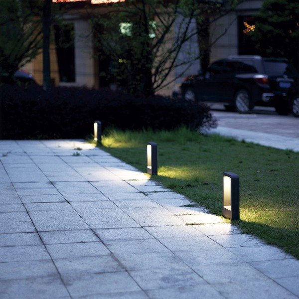 Juodas lauko šviestuvas SULION Cobaqua, 30 x 16 cm-image-1