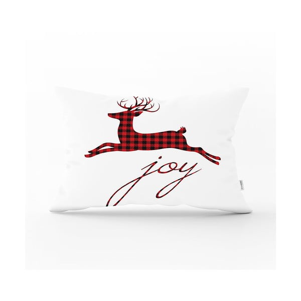 Kalėdinis pagalvės užvalkalas Minimalist Cushion Covers Mr. Rudolph, 35 x 55 cm