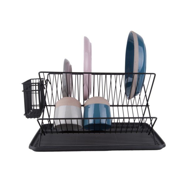 Juodos spalvos padėklas indams PT LIVING-image-3