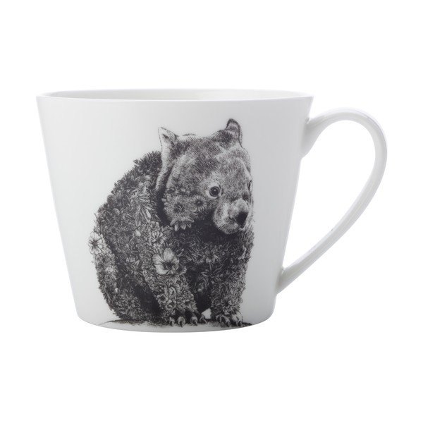 Baltas porcelianinis puodelis Maxwell & Williams Marini Wombat, 450 ml
