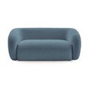 Mėlynos spalvos sofa iš šenilinio audinio 160 cm Celine – Bobochic Paris