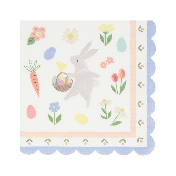Servetėlės iš popieriaus 16 vnt. Easter Bunny – Meri Meri
