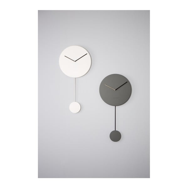 Pilkas sieninis laikrodis Zuiver Minimal-image-1