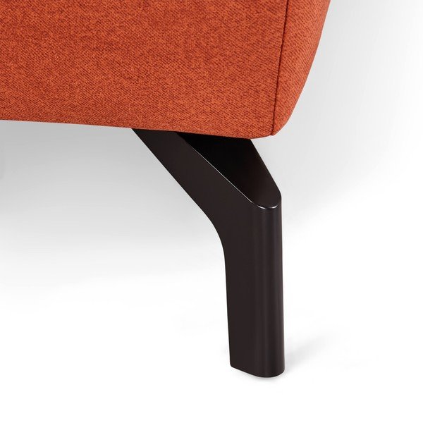 Raudona kampinė sofa Bonami Selection Bella, dešinysis kampas-image-4