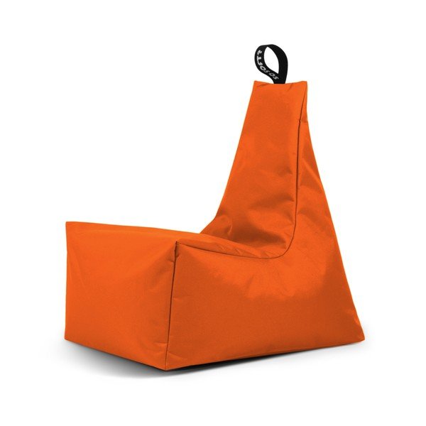 Oranžinės spalvos sėdmaišis Icy L – So Soft?