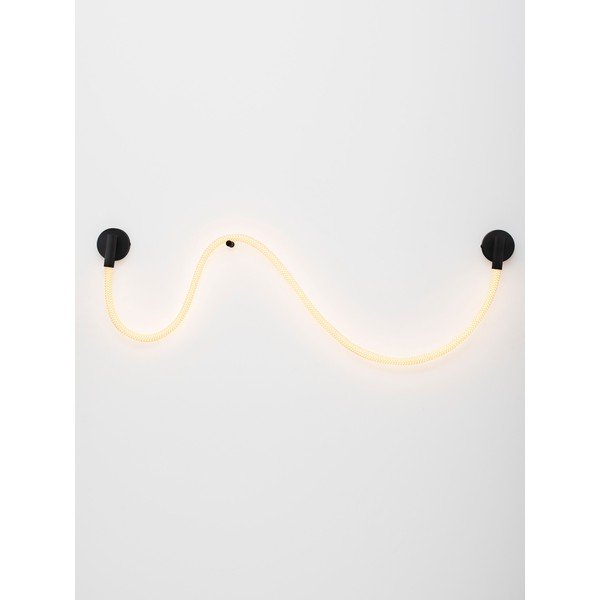 Baltos spalvos/matinės juodos spalvos iš plieno sieninė lempa LED Ilane – Nova Luce-image-4