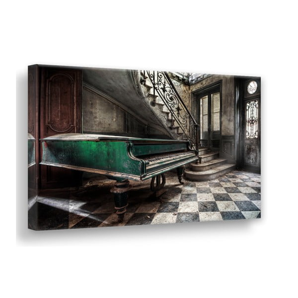 Paveikslas Styler Canvas Silver Uno Piano, 85 x 113 cm-image-1