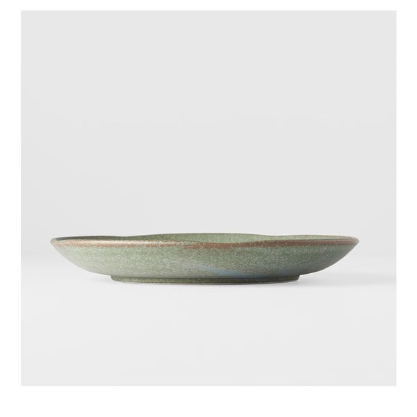 Žalia keramikinė lėkštė MIJ Fade, ø 24 cm-image-2