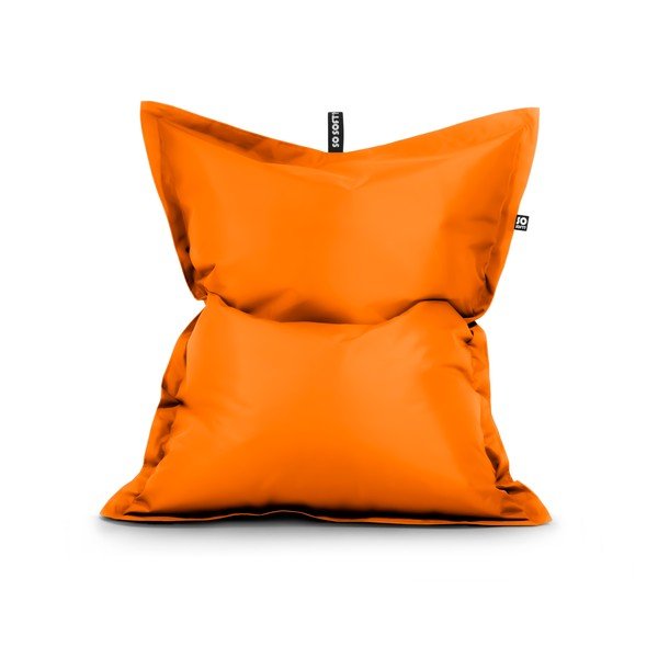 Oranžinės spalvos iš dirbtinės odos sėdmaišis Pad XL – So Soft?
