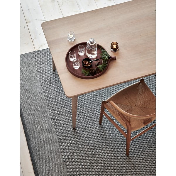 Antracito spalvos lauko ir vidaus kilimas 140x200 cm Edit Charcoal – Pappelina-image-2