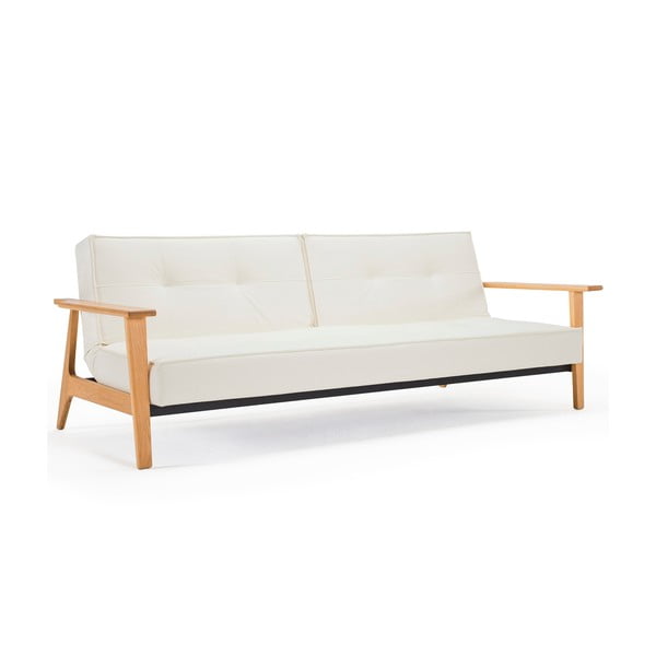 Balta sofa-lova su porankiais Inovacijos Splitback Frej
