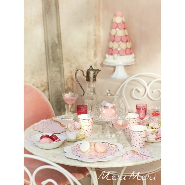 Iš popieriaus vienkartiniai puodeliai 8 vnt. Ladurée Marie-Antoinette – Meri Meri-image-1