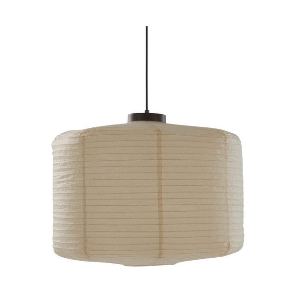 Smėlio spalvos iš popieriaus kabantis šviestuvas ø 60 cm Siv – Jotex