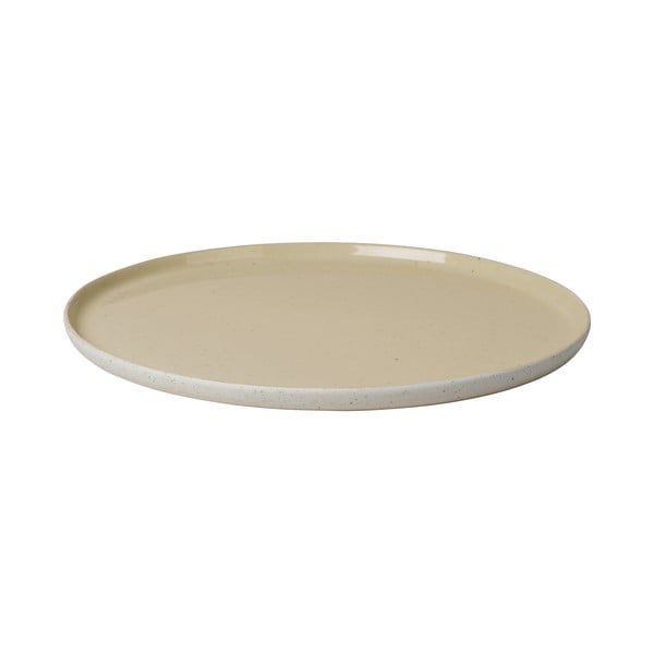 Smėlio spalvos keraminė pietų lėkštė Blomus Sablo, ø 26 cm