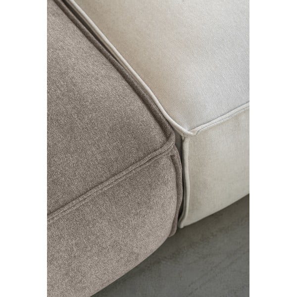 Kampinė sofa smėlio spalvos (su dešiniuoju kampu) Flex Felix – Miuform-image-4
