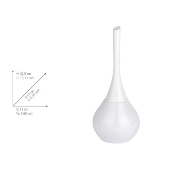 Baltas tualeto šepetys Wenko Flakon-image-2