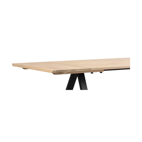 Papildomas stalviršis valgomojo stalui iš ąžuolo medienos 50x100 cm Carradale - Rowico-image-2